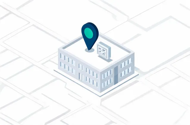 Map illustration for the electrical engineering contact desk