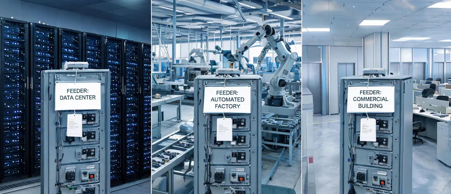 Modern electrical distribution systems across industrial facilities